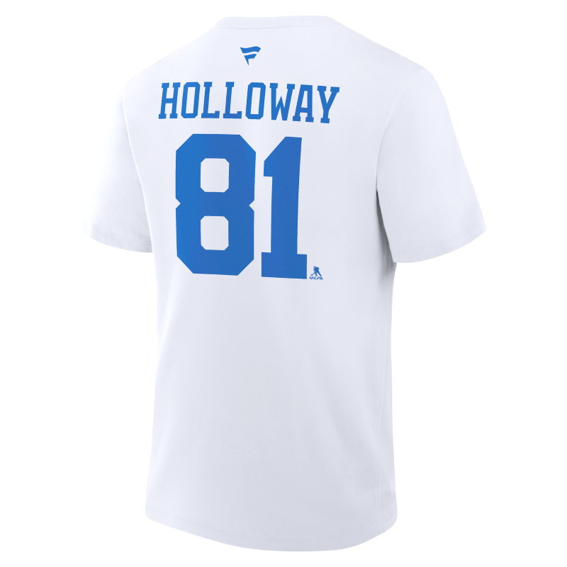 ST. LOUIS BLUES FANATICS NEW LOGO HOLLOWAY ROAD TEE - White T-shirt Fanatics