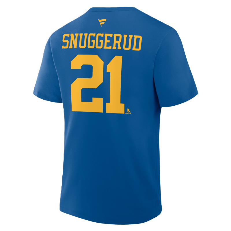 ST. LOUIS BLUES FANATICS NEW LOGO SNUGGERUD HOME TEE - Blue T-shirt Fanatics