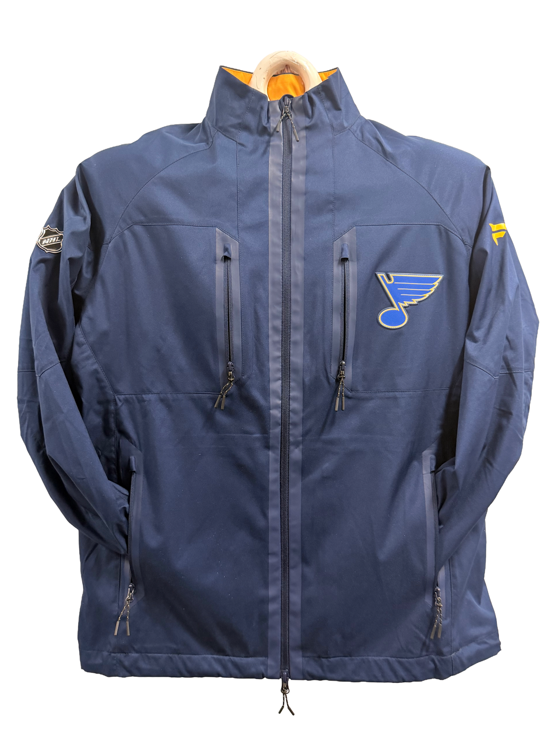 ST. LOUIS BLUES FANATICS LOCKER ROOM RINK JACKET