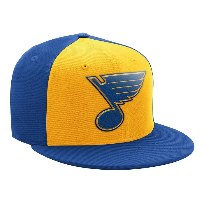 ST. LOUIS BLUES STARTER NOTE SNAPBACK - ROYAL/GOLD Hat Starter   