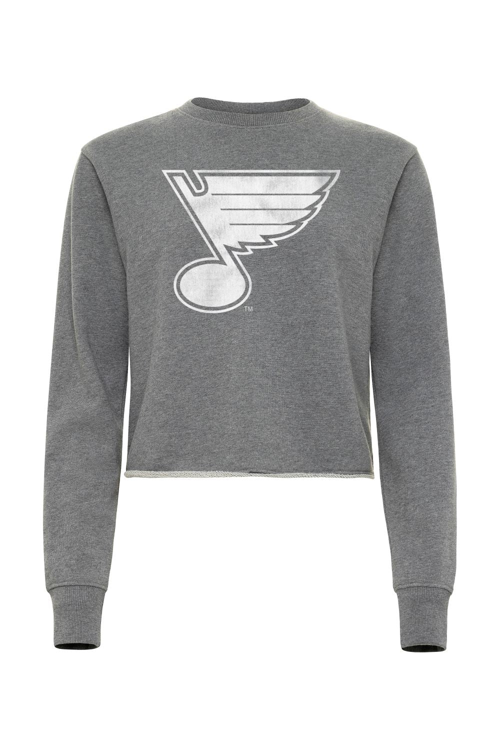 ST. LOUIS BLUES SPORTIQE LADIES KACEY CREW - GREY Hoodie Sportiqe   