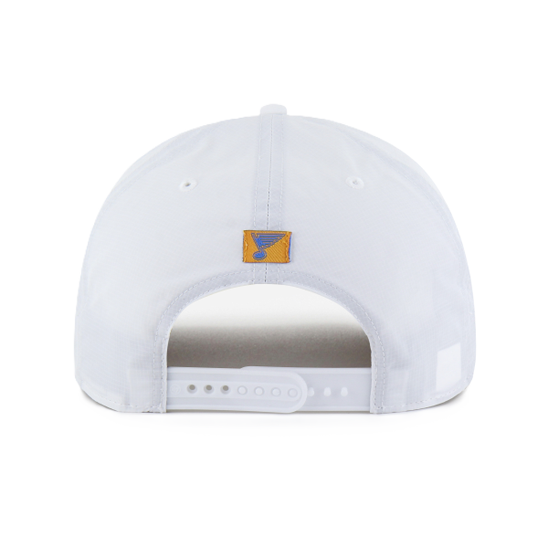 ST. LOUIS BLUES ’47 BRAND brrr FAIRWAY SNAPBACK – WHITE Adjustable Cap '47 Brand