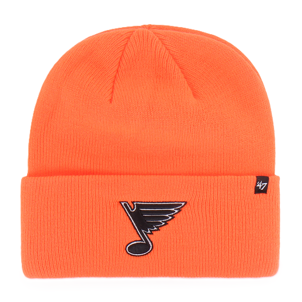 ST. LOUIS BLUES '47 BRAND NOTE LOGO CUFF KNIT - ORANGE Knit '47 Brand