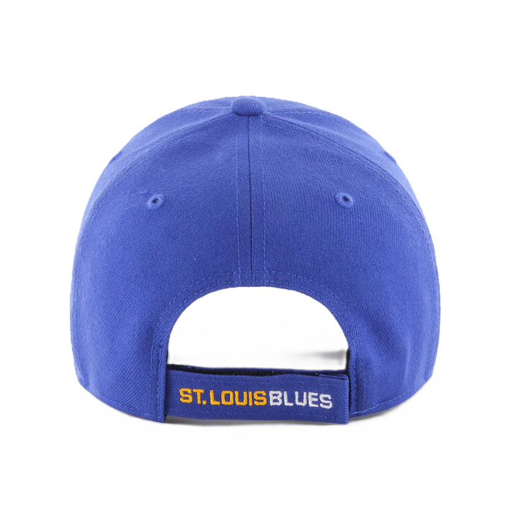 ST. LOUIS BLUES ’47 BRAND NOTE LOGO MVP ADJUSTABLE HAT - ROYAL Hat '47 Brand