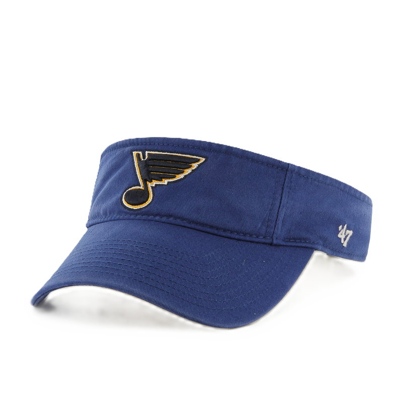 ST. LOUIS BLUES '47 BRAND WOMENS VISOR - NAVY Hat New Era
