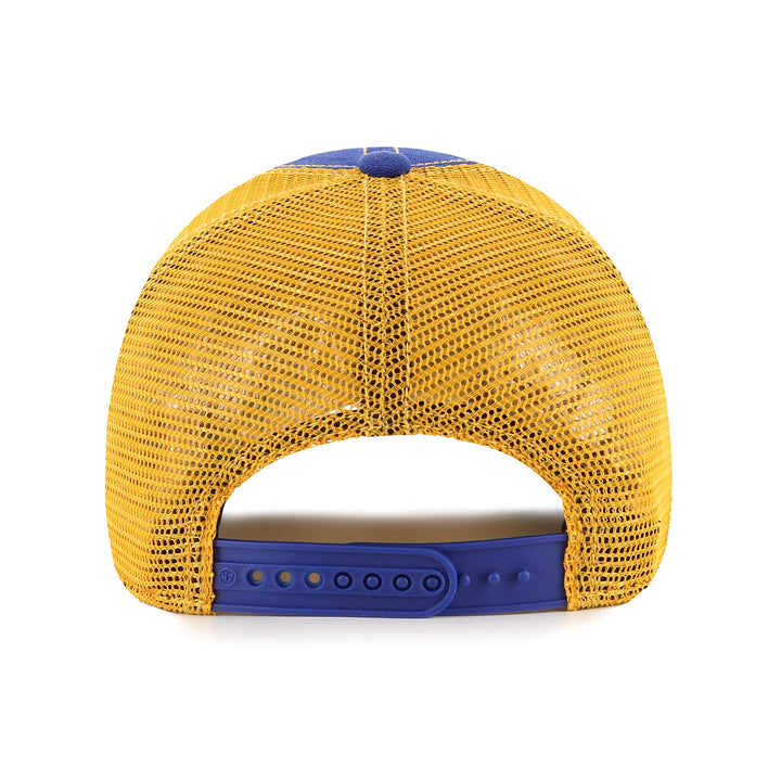 ST. LOUIS BLUES TRAWLER '47 BRAND CLEAN UP SNAPBACK HAT- ROYAL/GOLD