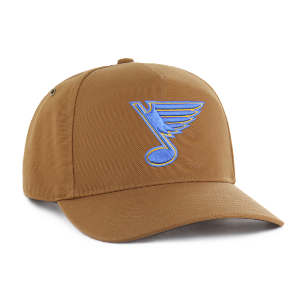 ST. LOUIS BLUES CARHARTT x '47 BRAND HITCH SNAPBACK - BROWN Snapback '47 Brand