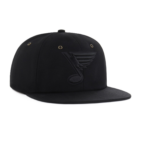 ST. LOUIS BLUES CARHARTT x '47 BRAND CAPTAIN SNAPBACK - BLACK Snapback '47 Brand