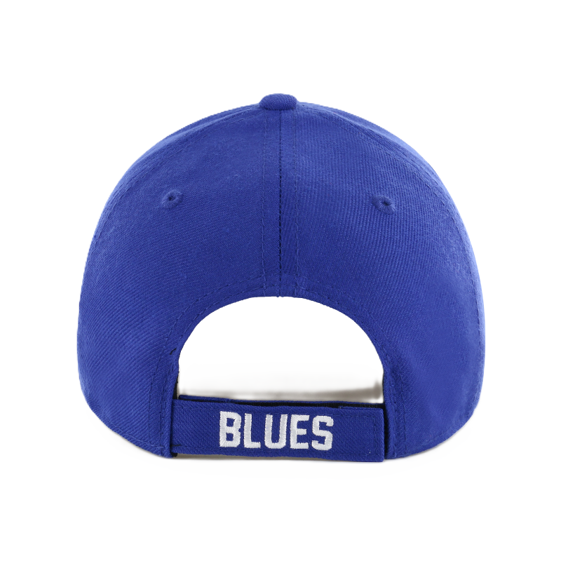 ST. LOUIS BLUES ’47 BRAND RETRO LOGO MVP ADJUSTABLE HAT - ROYAL Hat '47 Brand