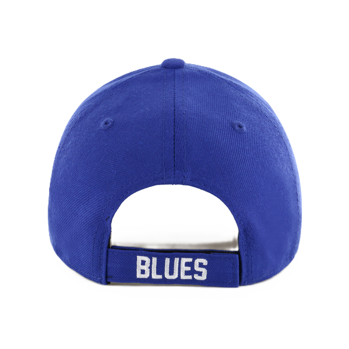ST. LOUIS BLUES ’47 BRAND RETRO LOGO MVP ADJUSTABLE HAT - ROYAL Hat '47 Brand