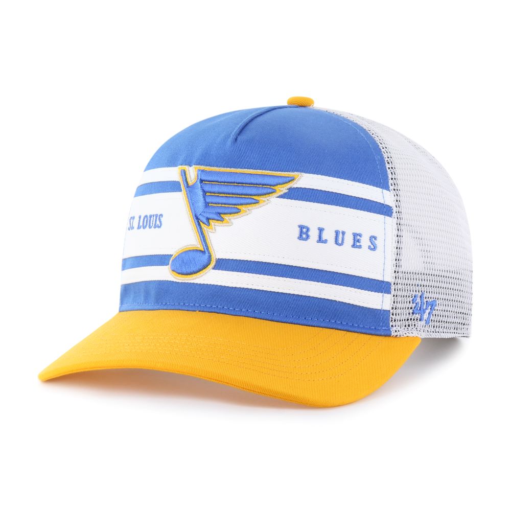 ST. LOUIS BLUES '47 HERITAGE DOUBLEHEADER MESH SNAPBACK - MULTI Hat '47 Brand