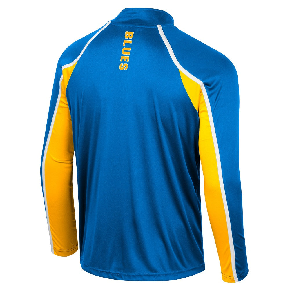 ST. LOUIS BLUES COLOSSEUM EDDIE 1/4 ZIP - ROYAL/GOLD Outerwear Colosseum   