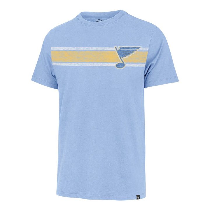 ST. LOUIS BLUES ’47 HERITAGE WAVELENGTH FRANKLIN TEE- BLUE T-shirt '47 Brand   