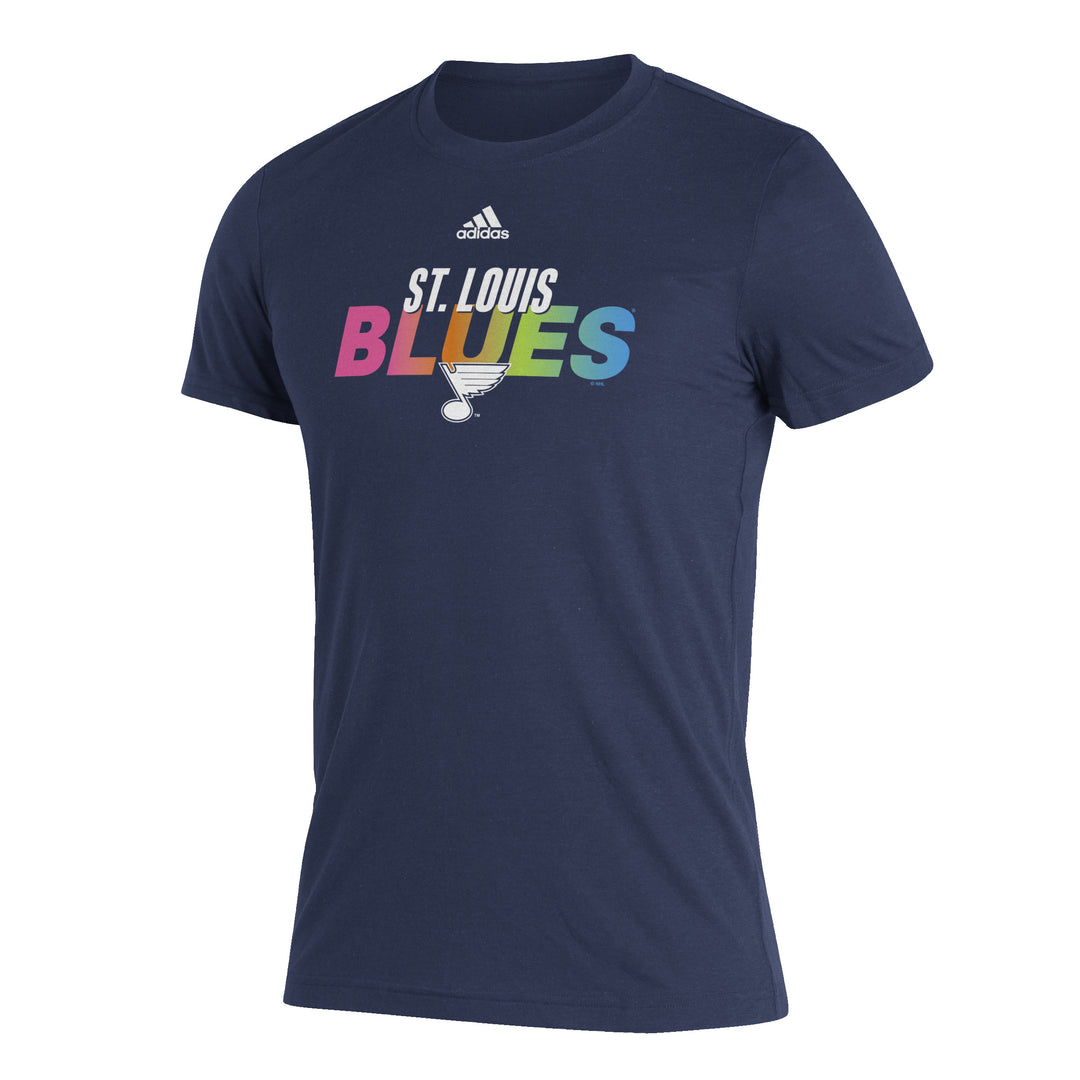 St. Louis Blues Youth Over Time Long Sleeve Raglan Tee Shirt