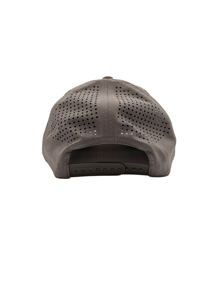 STL BLUES NOTE 5 PANEL MESH SNAPBACK - GREY Adjustable Cap STL Authentics