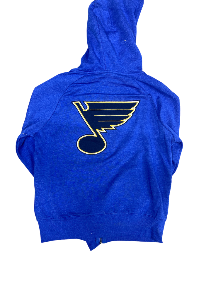 ST. LOUIS BLUES COLOSSEUM LADIES GENIUS F-ZIP HOODIE - ROYAL Hoodie Colosseum   