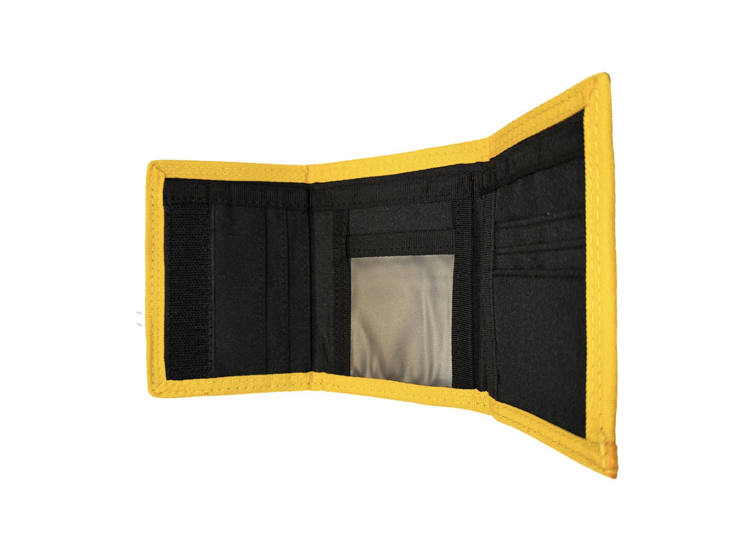 ST. LOUIS BLUES TRI FOLD NYLON WALLET BLUE GOLD