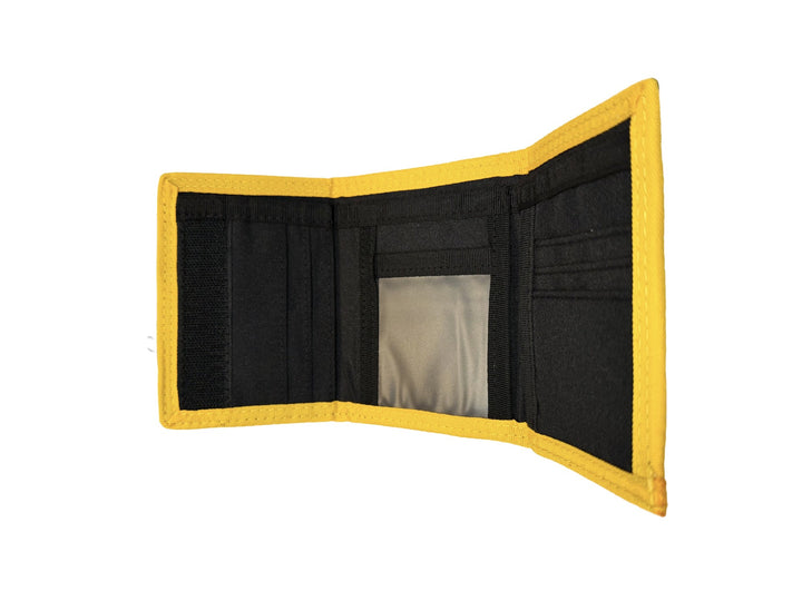 ST. LOUIS BLUES TRI FOLD NYLON WALLET BLUE GOLD