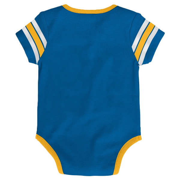 ST. LOUIS BLUES OUTERSTUFF NEWBORN HOCKEY CREEPER - BLUE Onesie Outerstuff
