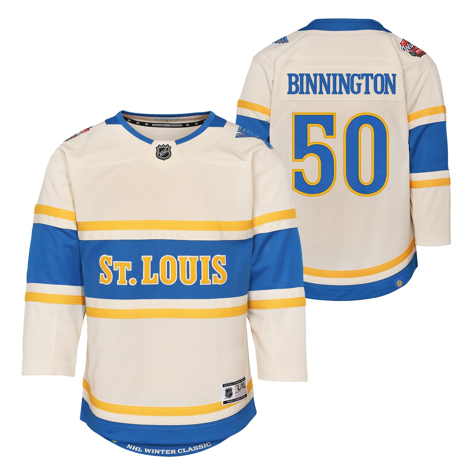 Binnington jersey youth on sale