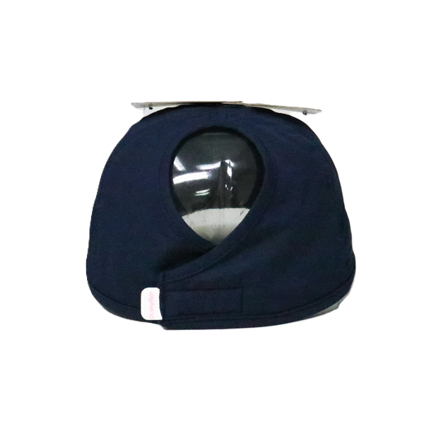 ST. LOUIS BLUES DAVID AND YOUNG WOMEN'S NOTE LOGO PONYFLO HAT - NAVY Adjustable Cap David and Young