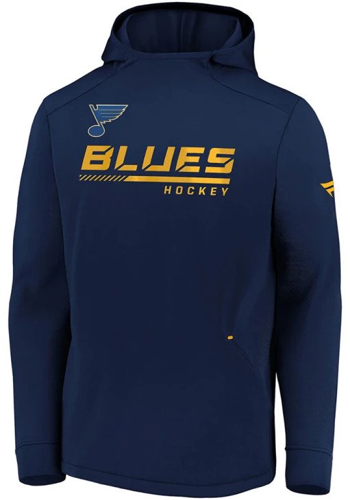 ST. LOUIS BLUES FANATICS TRAVEL ALL PRO HOODIE - NAVY Hoodie Fanatics   