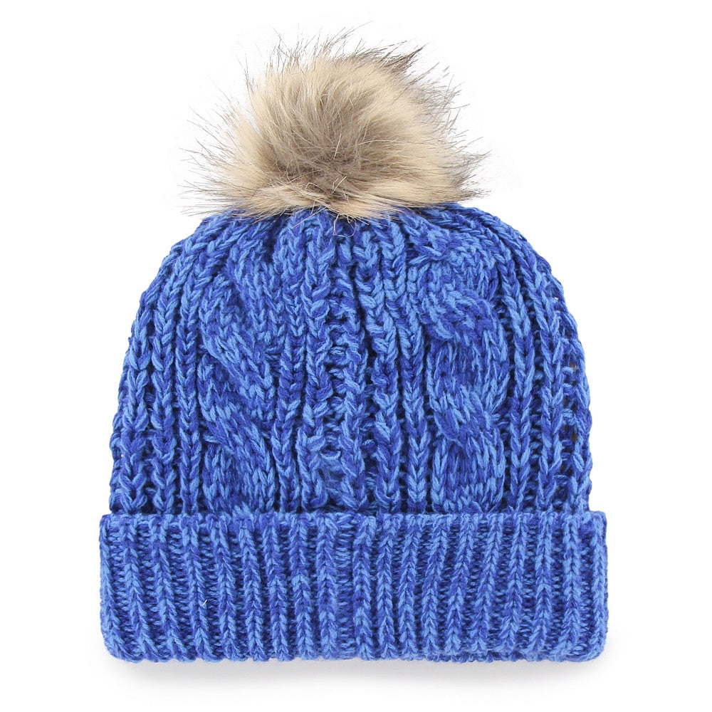 ST. LOUIS BLUES 47' LADIES TONAL MEEKO POM KNIT HAT - ROYAL Knit '47 Brand   
