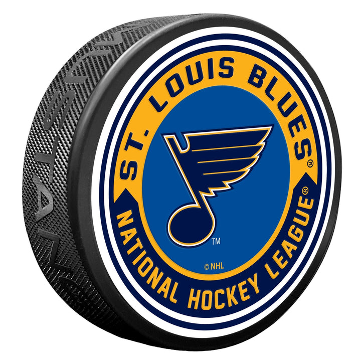 St. Louis Blues Puck - Arrow Pucks Sports Decor   