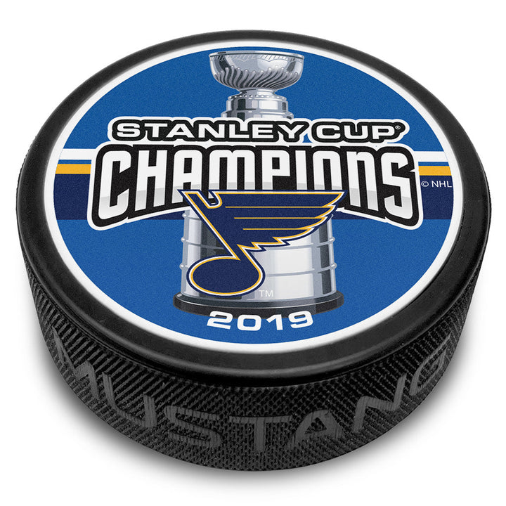 St. Louis Blues Puck -  1 TIME CHAMP Pucks Sports Decor   