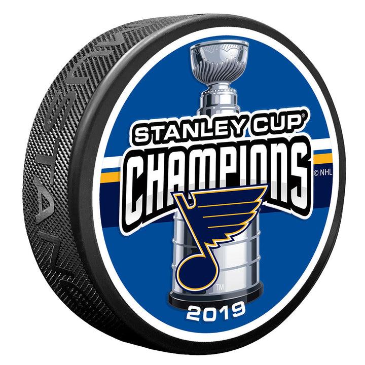 St. Louis Blues Puck -  1 TIME CHAMP Pucks Sports Decor   