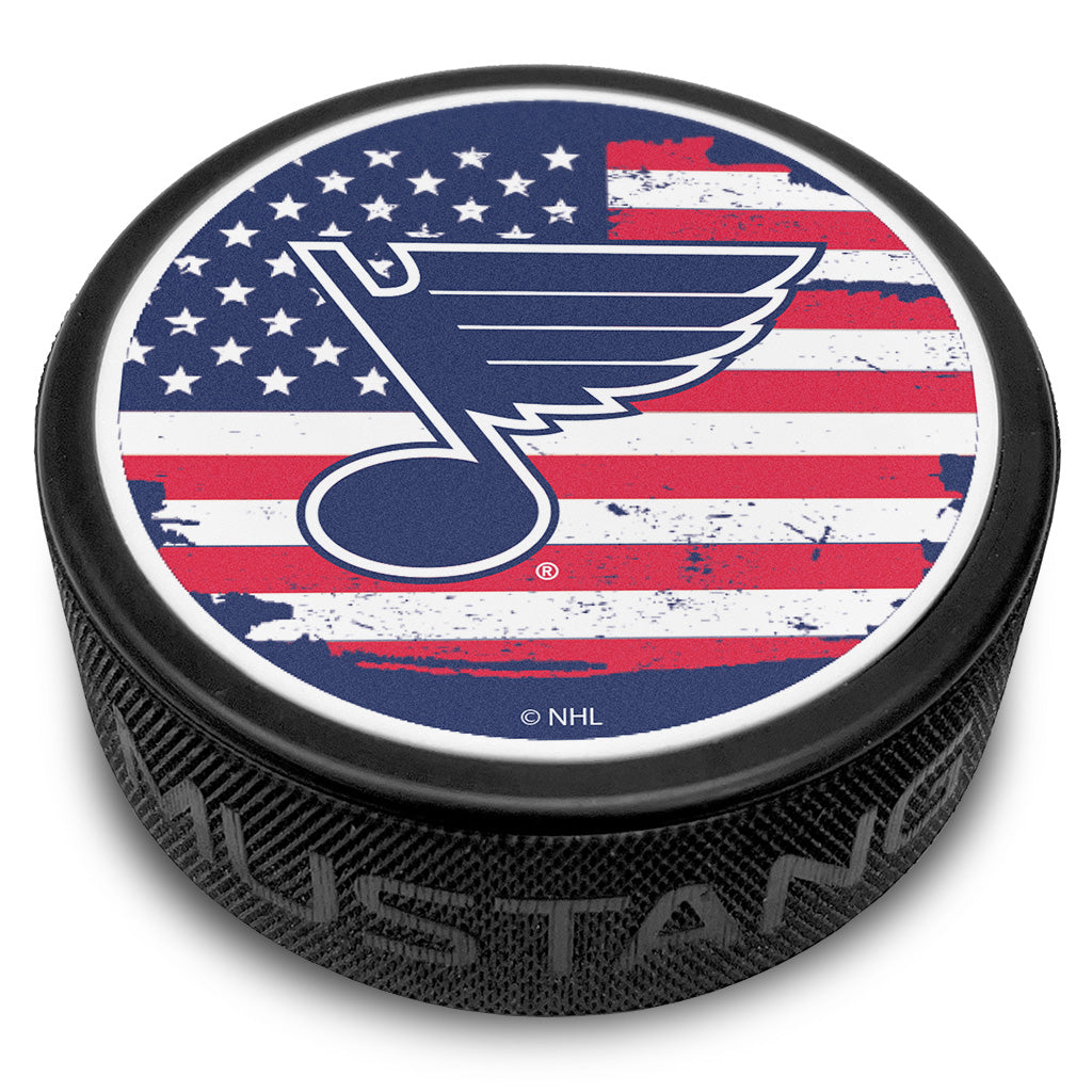 ST. LOUIS BLUES AMERICANA PUCK Puck Mustang Products   