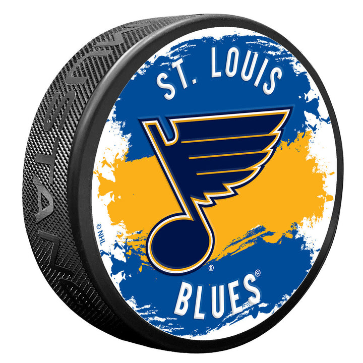 St. Louis Blues Puck - Splash Pucks Sports Decor   