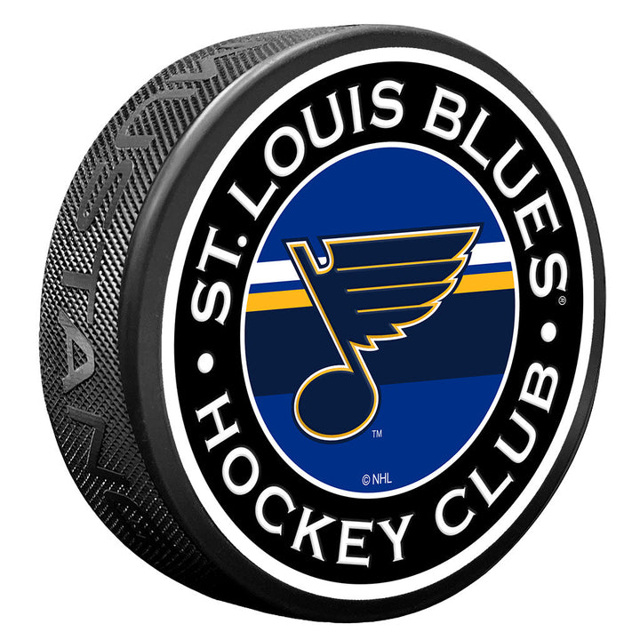 St. Louis Blues Puck - Stripe Design Pucks Sports Decor   