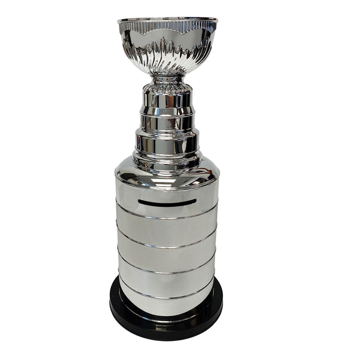 St. Louis Blues Stanley Cup Coin Bank with Trimflexx Stanley Cup Replica Sports Decor   