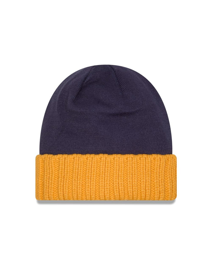 ST. LOUIS BLUES NEW ERA NOTE OVERSIZE CUFF KNIT - NAVY/GOLD Knit New Era   
