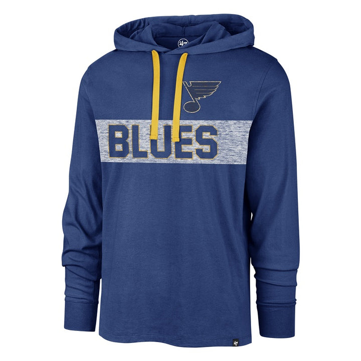 ST. LOUIS BLUES '47 FIELD FRANKLIN HOODIE - BLUE Hoodie '47 Brand   