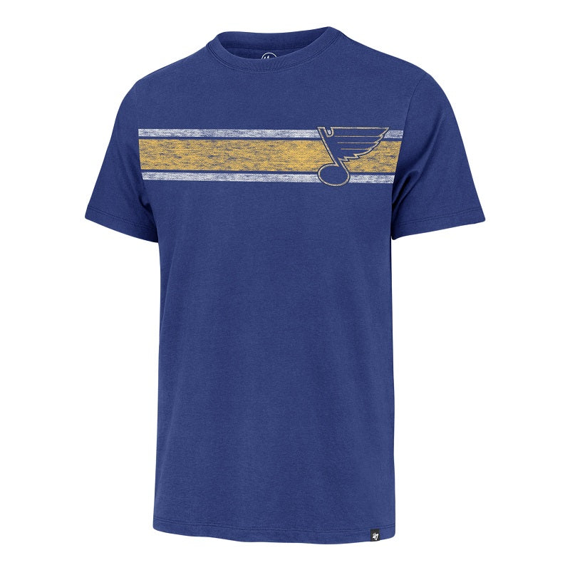 ST. LOUIS BLUES ’47 WAVELENGTH FRANKLIN TEE- ROYAL T-shirt '47 Brand   