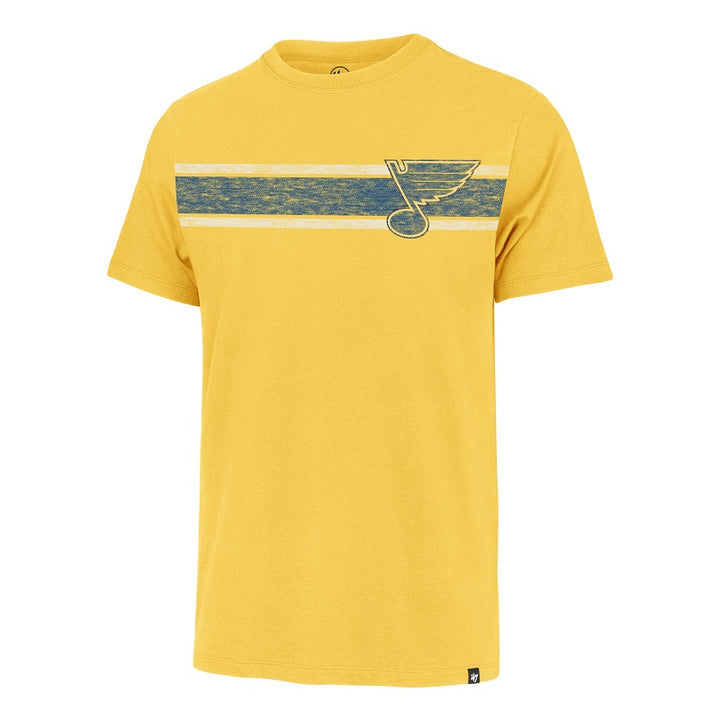 ST. LOUIS BLUES ’47 WAVELENGTH FRANKLIN TEE- GOLD T-shirt '47 Brand   