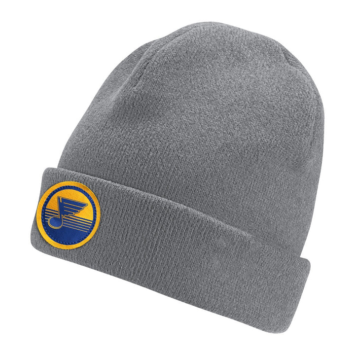 ST. LOUIS BLUES ADIDAS KNIT BEANIE - GREY Knit adidas   