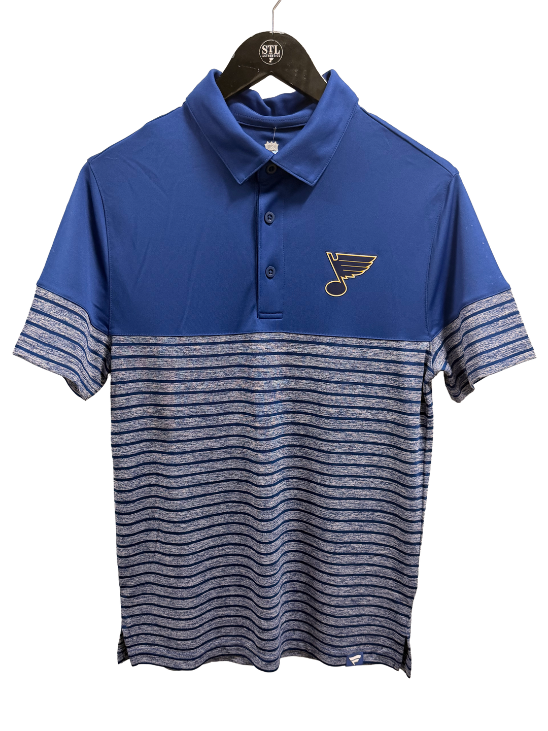 ST. LOUIS BLUES FANATICS POLO ICONIC SHADOW Fanatics