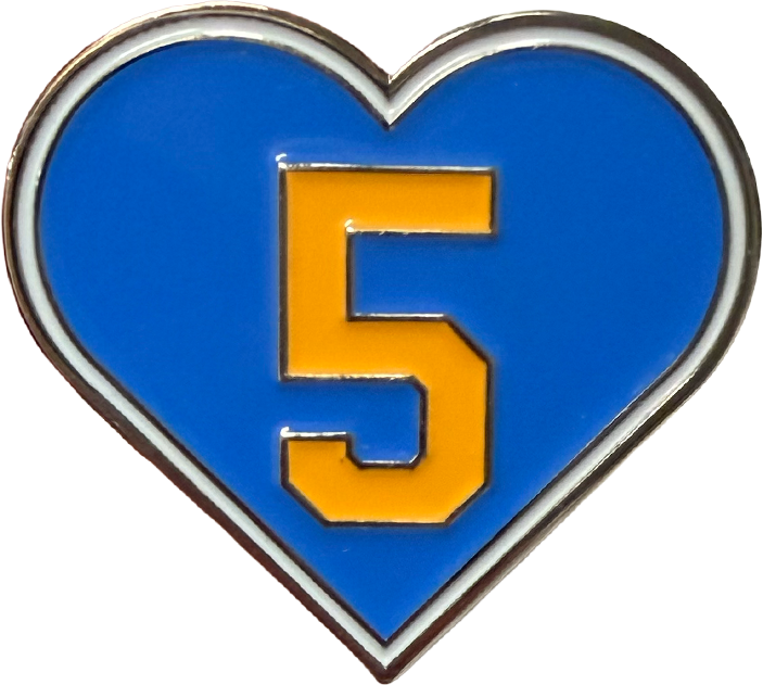 ST. LOUIS BLUES BOBBY PLAGER 5 PIN Collector Pin STL Authentics