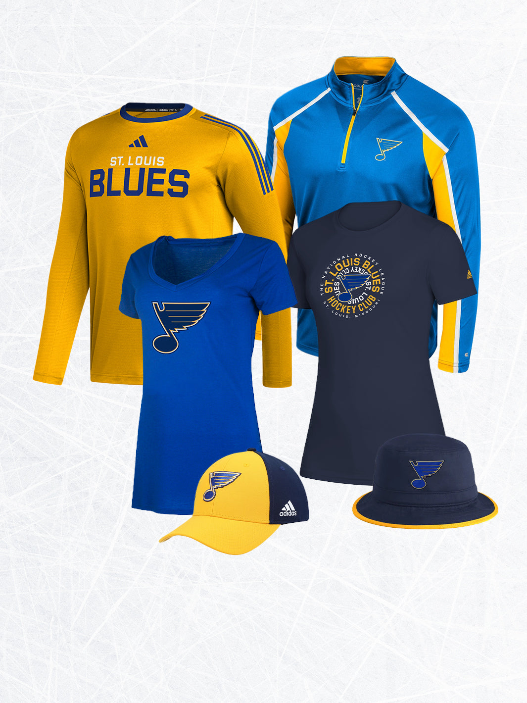 STL Authentics Blues Apparel Gear
