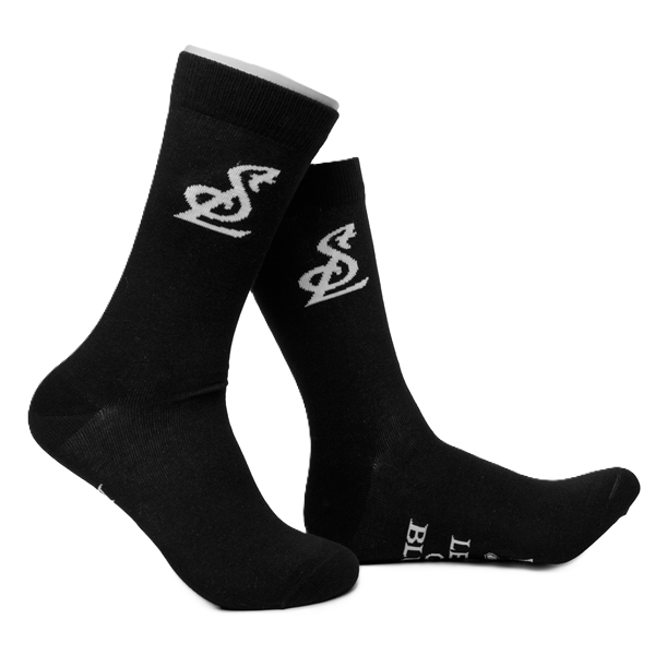 ST. LOUIS BLUES LAVLEY LET'S GO BLUES HOCKEY SOCKS - BLACK Socks Lavley