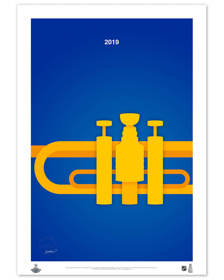 Minimalist Stanley Cup 2019 Limited Edition Art Print Art Print S. Preston Art + Designs Print only Medium Art Print 