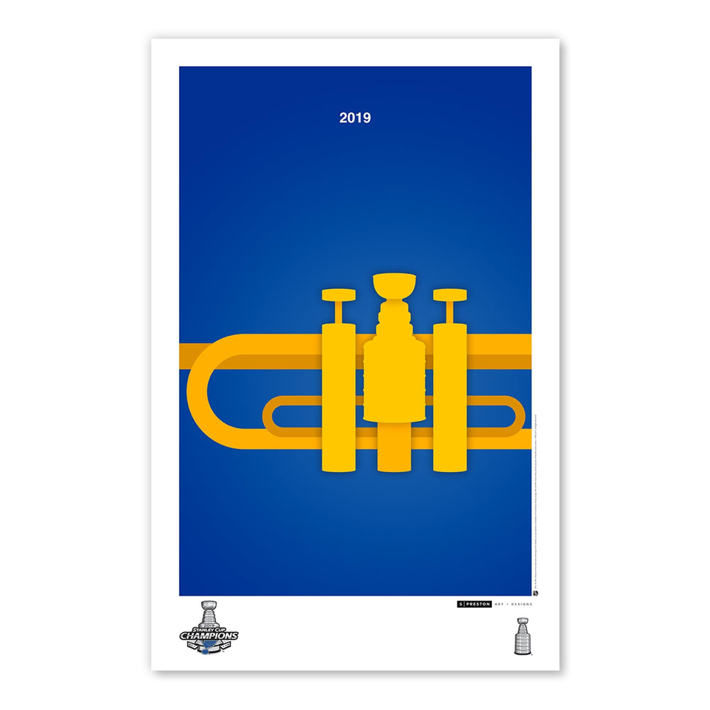 Minimalist Stanley Cup 2019 Limited Edition Art Print Art Print S. Preston Art + Designs Print only Poster Print 