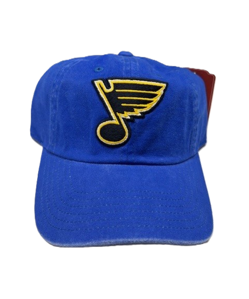 ST. LOUIS BLUES AMERICAN NEEDLE NOTE LOGO ADJUSTABLE HAT - ROYAL Adjustable Cap American Needle