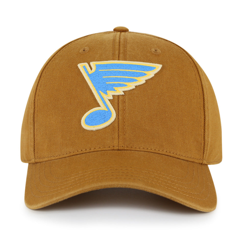 ST. LOUIS BLUES AMERICAN NEEDLE HEPCAT STRAP BACK HAT- BROWN Hat American Needle   