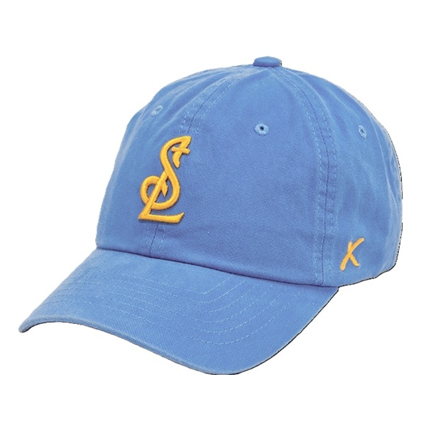 ST. LOUIS BLUES CAPX STL LOGO BREAKER ADJUSTABLE HAT - BLUE Adjustable Cap CapX