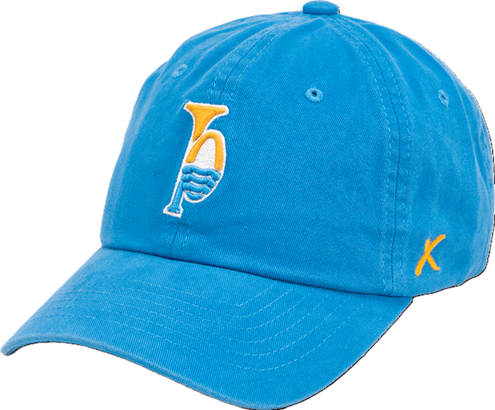 ST. LOUIS BLUES CAPX RIVER MUSIC BREAKER ADJUSTABLE HAT - BLUE Adjustable Cap CapX