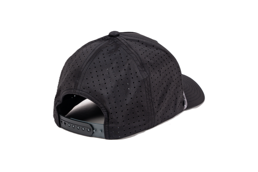 ST. LOUIS BLUES CAPX NOTE LOGO CIRCUIT EDGE ROPE SNAPBACK - BLACK Adjustable Cap CapX